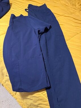 Mandala Navy Scrub set